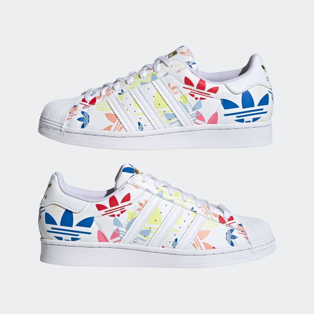 楽天市場 公式 アディダス Adidas 返品可 スーパースター Superstar オリジナルス レディース メンズ シューズ 靴 スニーカー 白 ホワイト H001 ローカット Adidas Online Shop 楽天市場店