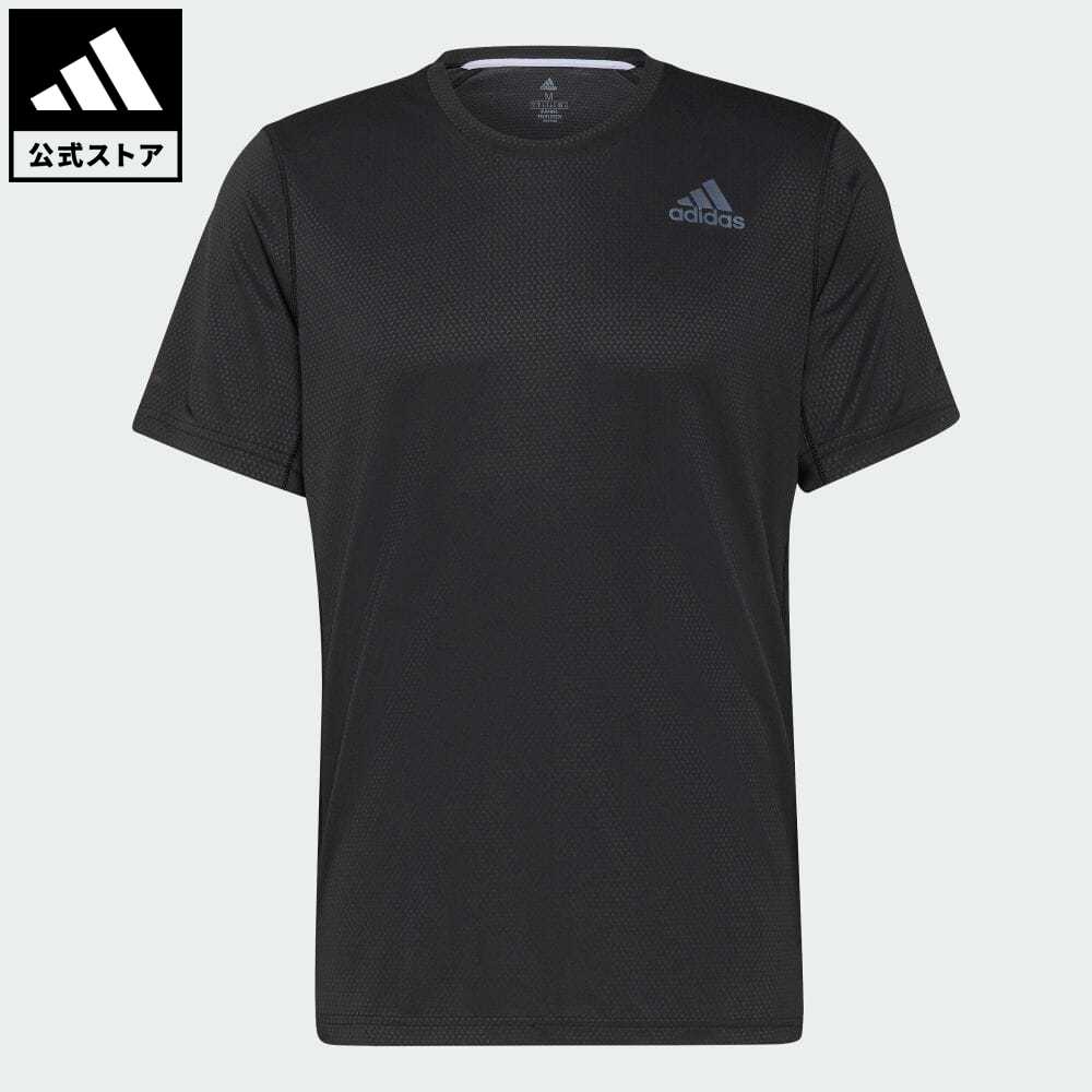 楽天市場 Offクーポン対象 01 07 10 00 01 17 09 59 公式 アディダス Adidas 返品可 ランニング アディダス Heat Rdy ランニング 半袖tシャツ メンズ ウェア 服 トップス Tシャツ 黒 ブラック H ランニングウェア 半袖 Adidas Online Shop 楽天市場店