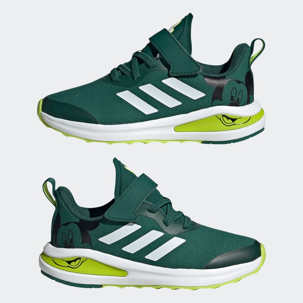 公式 アディダス Adidas 返品可 ジム トレーニング ディズニー ミッキー フォルタラン Disney Mickey Fortarun キッズ シューズ スポーツシューズ 緑 グリーン Gw5157 トレーニングシューズ Bayleafkitchen Co Uk