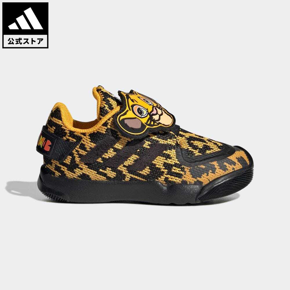 公式 アディダス Adidas 返品可 ジム トレーニング ディズニー ライオン キング シンバ Activeplay Disney Simba Lion King Activeplay キッズ シューズ スポーツシューズ イエロー H トレーニングシューズ Sobolewscy Pl