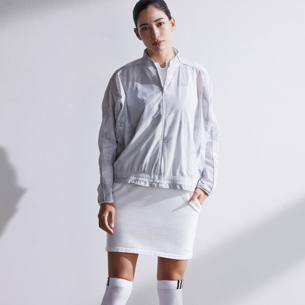 公式 アディダス Adidas 返品可 ゴルフ デボスディテール ノースリーブワンピース Long Dress レディース ウェア オールインワン ワンピース 白 ホワイト Gm06 Eoss21ss Notp Rvcconst Com