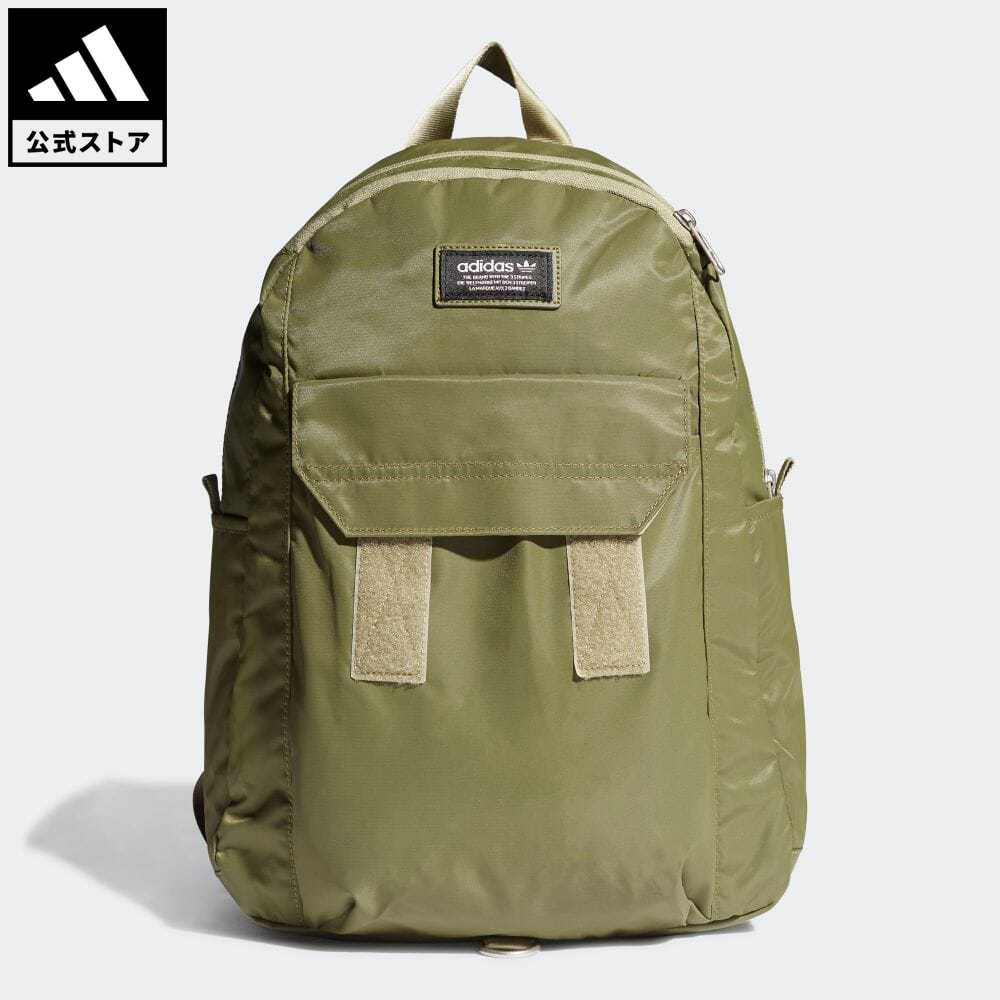 公式 アディダス Adidas 返品可 モダン ユーティリティ バックパック 小 オリジナルス レディース メンズ アクセサリー バッグ カバン バックパック リュックサック 緑 グリーン H リュック Bouncesociety Com