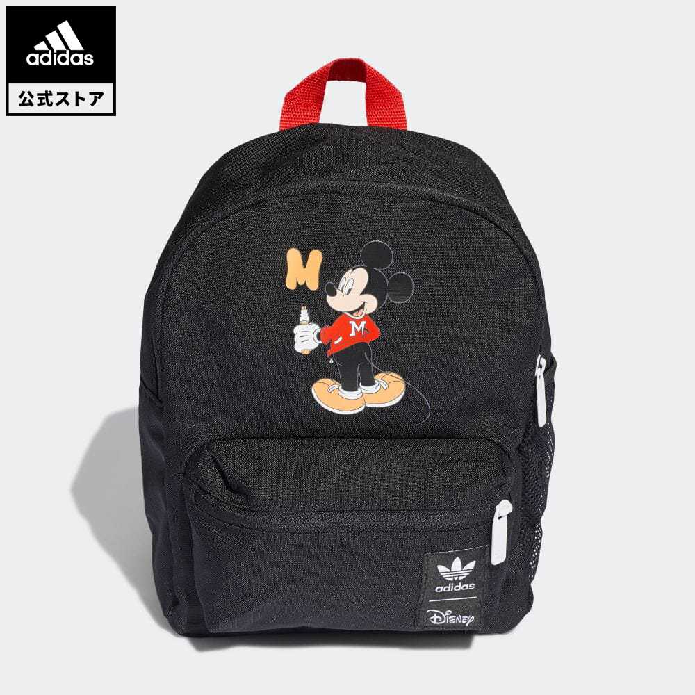 楽天市場 公式 アディダス Adidas 返品可 ディズニー ミッキー バックパック オリジナルス キッズ アクセサリー バッグ カバン バックパック リュックサック 黒 ブラック H Mss21fw リュック Adidas Online Shop 楽天市場店