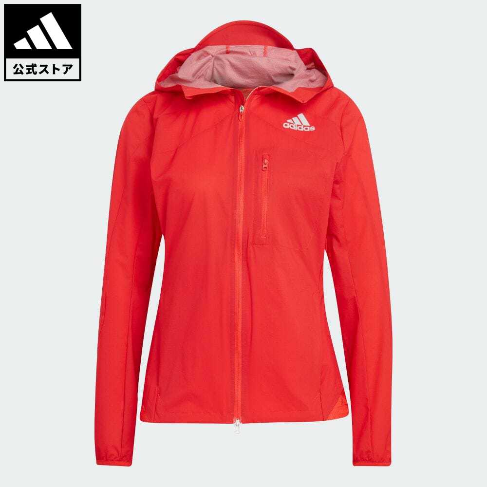 楽天市場 公式 アディダス Adidas 返品可 ランニング アディゼロ マラソン ジャケット レディース ウェア 服 アウター ジャケット 白 ホワイト Gt9742 ランニングウェア Adidas Online Shop 楽天市場店