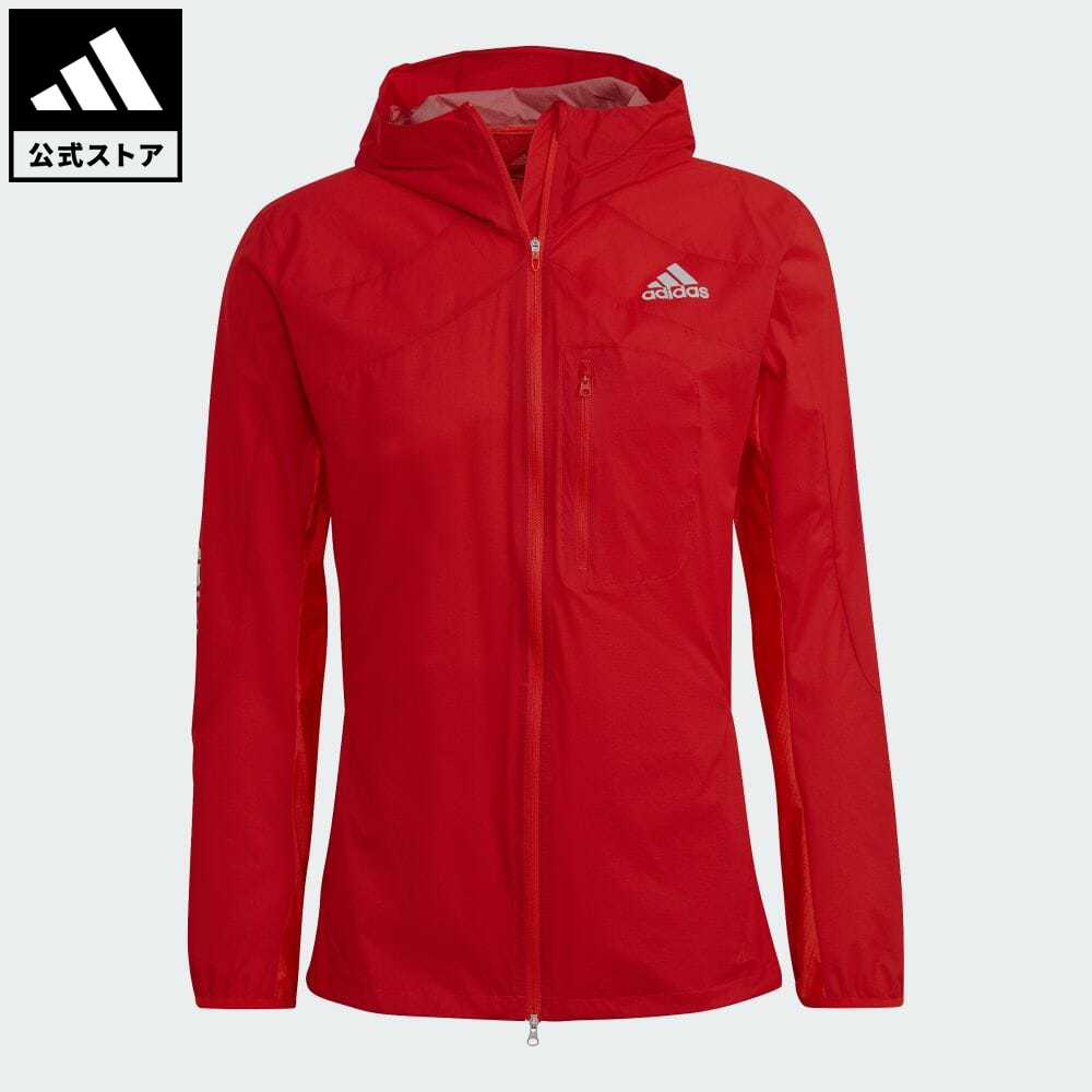 楽天市場 公式 アディダス Adidas 返品可 ランニング アディゼロ マラソン ジャケット メンズ ウェア 服 アウター ジャケット 赤 レッド Hb5118 Nm Otd ランニングウェア Adidas Online Shop 楽天市場店