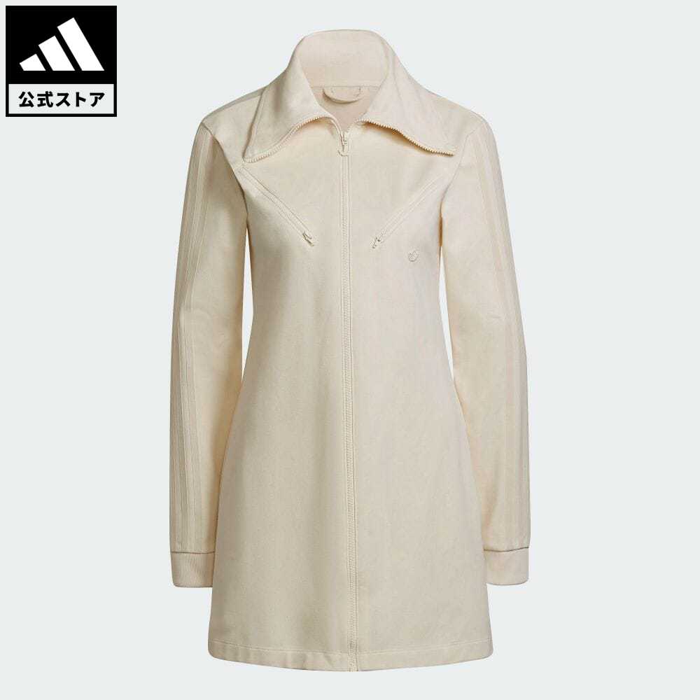 公式 アディダス Adidas 返品可 アディカラー トラックワンピース オリジナルス レディース ウェア オールインワン ワンピース 白 ホワイト Hb5563 Andapt Com