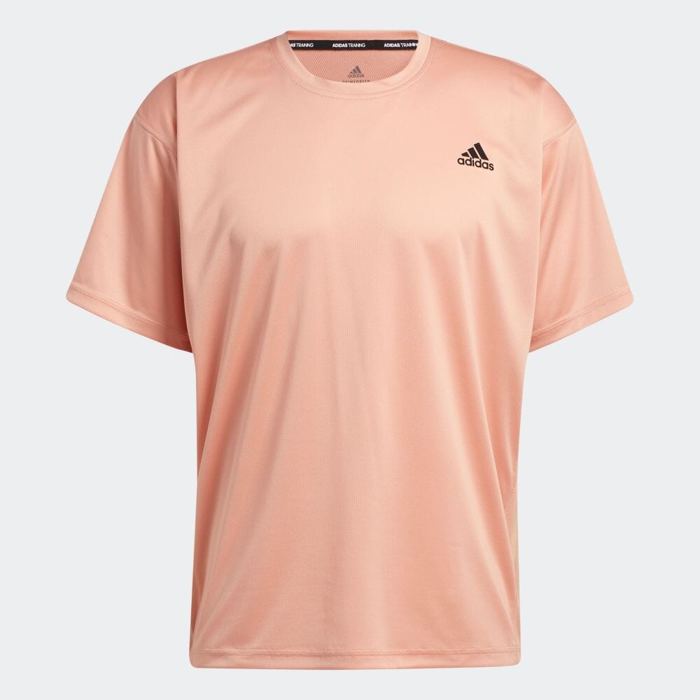 楽天市場 公式 アディダス Adidas 返品可 ジム トレーニング ヨガ 半袖tシャツ メンズ ウェア 服 トップス Tシャツ ピンク Gs2686 半袖 Adidas Online Shop 楽天市場店