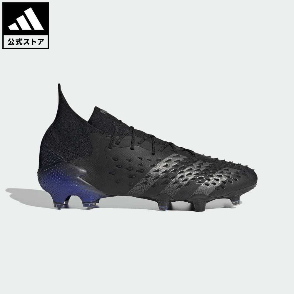 公式 アディダス Adidas 返品可 サッカー プレデターフリーク 1 Fg 天然芝用 Predator Freak 1 Fg メンズ シューズ 靴 スパイク 黒 ブラック Fy6257 サッカースパイク Voli Me