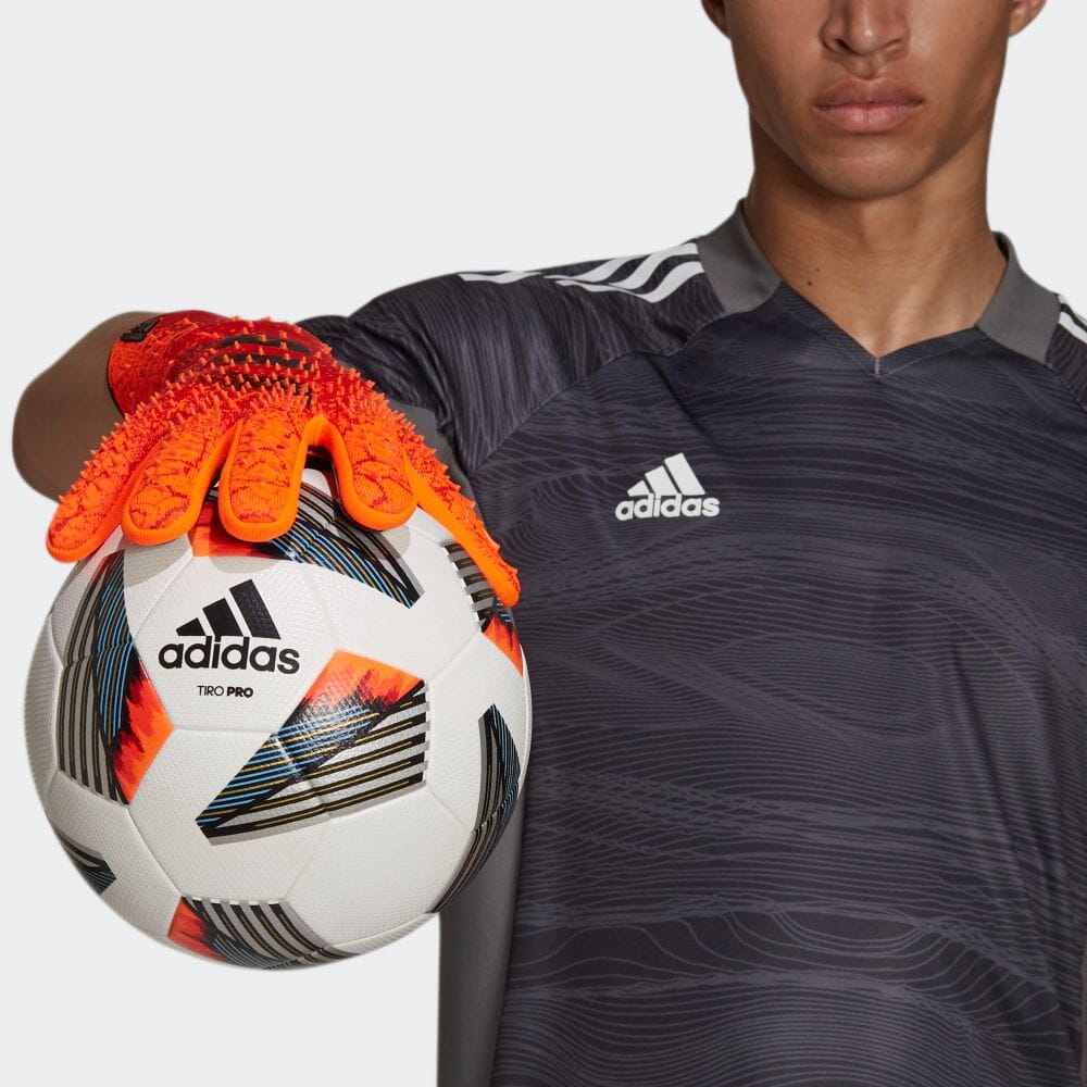 公式 アディダス Adidas 返品可 サッカー プレデター プロ ゴールキーパーグローブ メンズ アクセサリー 手袋 グローブ キーパーグローブ 赤 レッド Gr1529 Sermus Es