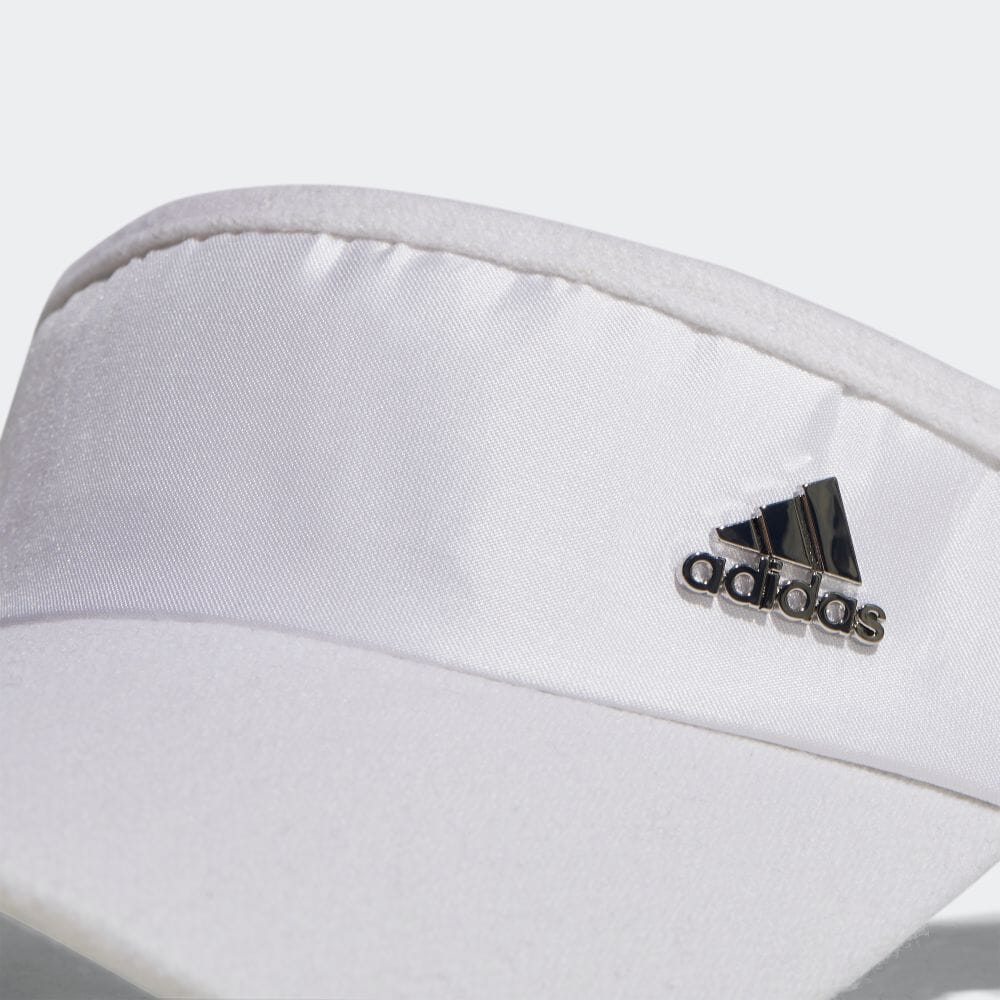 楽天市場 公式 アディダス Adidas 返品可 ゴルフ メタルロゴバイザー レディース アクセサリー 帽子 サンバイザー 白 ホワイト Gu6163 サンバイザー Adidas Online Shop 楽天市場店