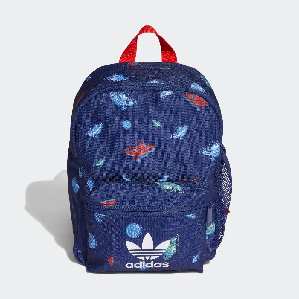 楽天市場 公式 アディダス Adidas 返品可 トレフォイル ユニバース バックパック オリジナルス キッズ アクセサリー バッグ カバン バックパック リュックサック 青 ブルー H リュック Adidas Online Shop 楽天市場店