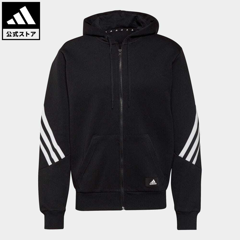 楽天市場 公式 アディダス Adidas 返品可 アディダス スポーツウェア フューチャー アイコン スリーストライプス パーカー アスレティクス メンズ ウェア 服 トップス パーカー フーディー ジャージ 黒 ブラック Gr4086 トレーナー Adidas Online Shop 楽天市場店