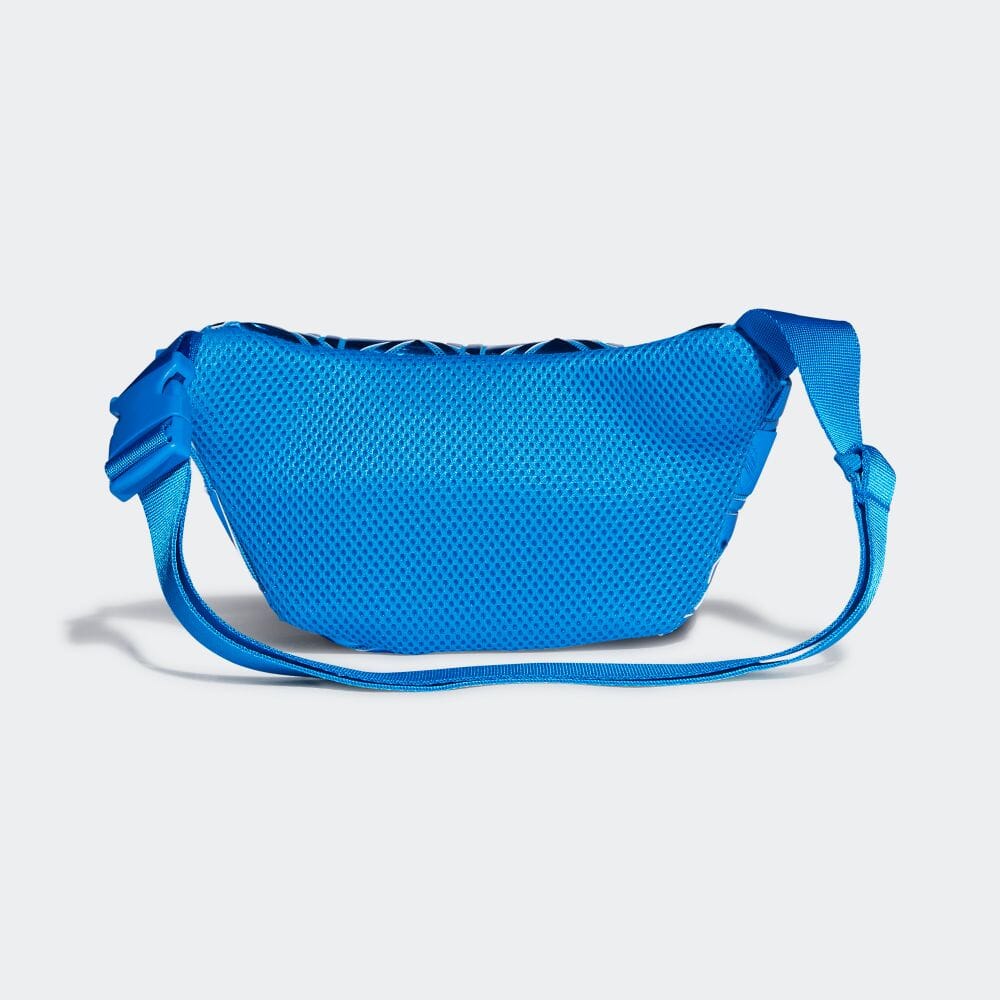 公式 アディダス Adidas 返品可 ウエストバッグ オリジナルス レディース アクセサリー バッグ 嚢 ウエストバッグ ウエストポーチ 青 ブルー H ウエストポーチ ボディバッグ achc Org