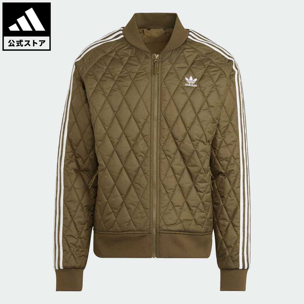 楽天市場 公式 アディダス Adidas 返品可 アディカラー クラシックス キルト Sst トラックジャケット ジャージ オリジナルス メンズ ウェア 服 トップス ジャージ 緑 グリーン H Adidas Online Shop 楽天市場店