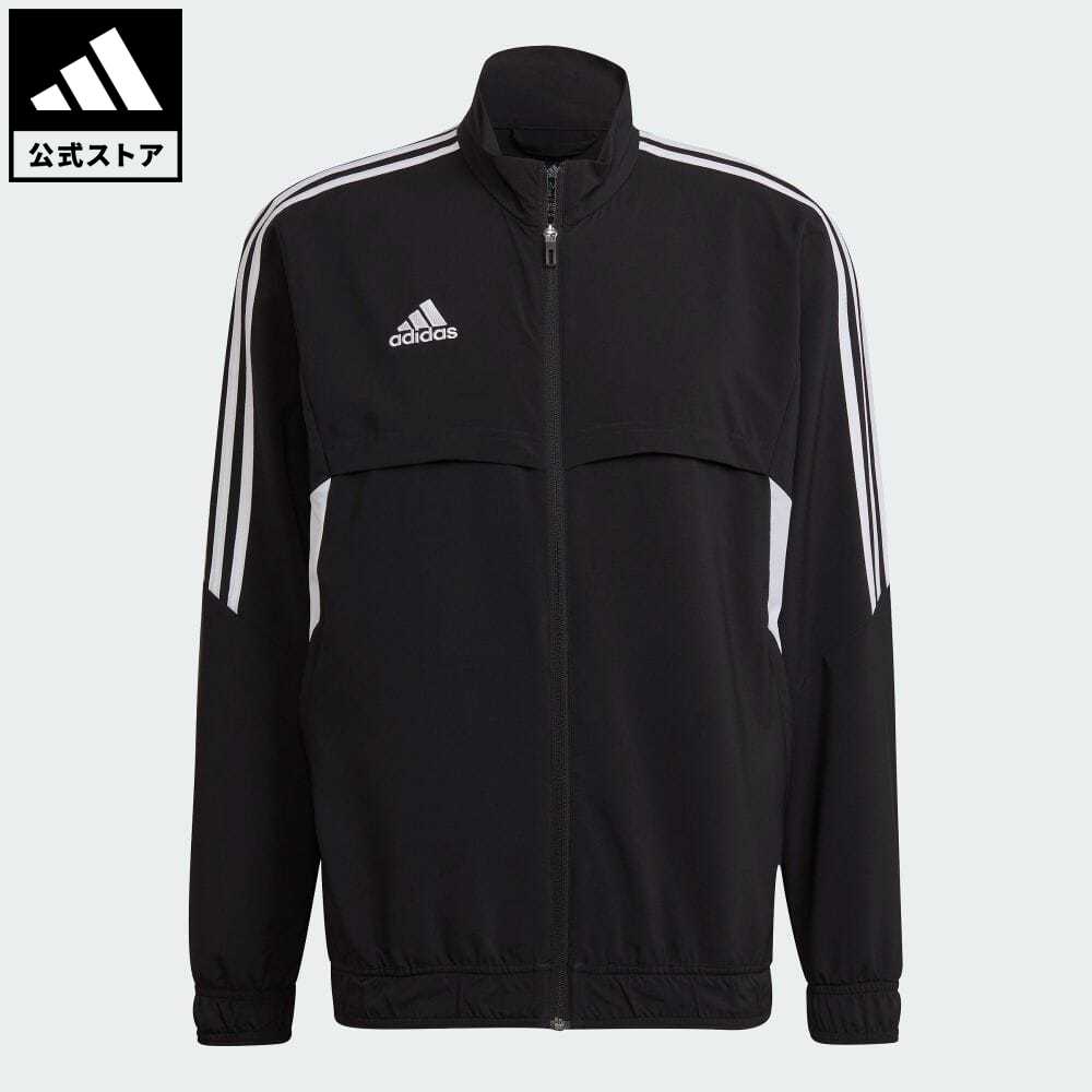 楽天市場】【公式】アディダス adidas 返品可 サッカー Condivo 22 プレゼンテーションジャケット キッズ／子供用 ウェア・服 アウター  ジャケット ジャージ 黒 ブラック HA6237 wicol : adidas Online Shop 楽天市場店