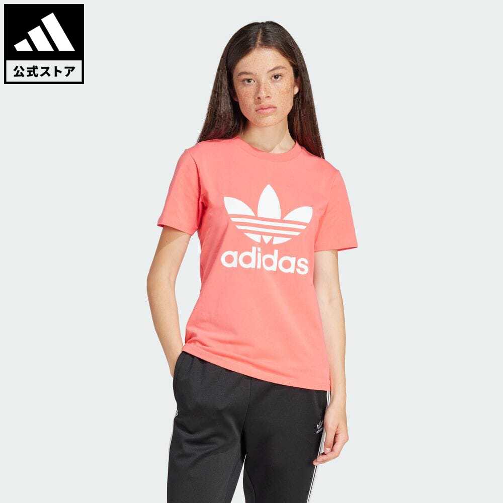 楽天市場】【公式】アディダス adidas 返品可 トレフォイル 半袖Tシャツ オリジナルス レディース ウェア・服 トップス Tシャツ オレンジ  FM3295 半袖 mss22fw : adidas Online Shop 楽天市場店