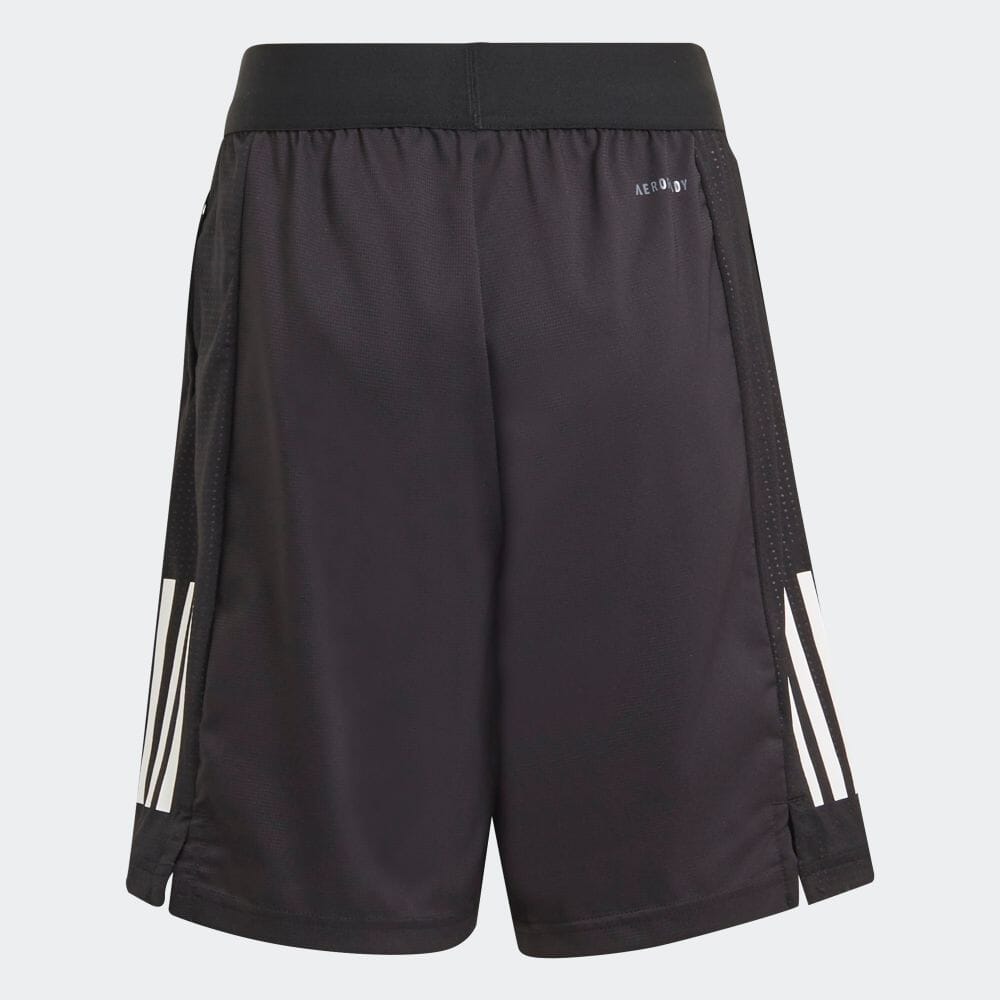 【公式】アディダスadidas返品可ジム・トレーニングXFGAEROREADYスポーツショーツスポーツウェアキッズ/子供用ウェア・服ボトムスハーフパンツ黒ブラックGU4329