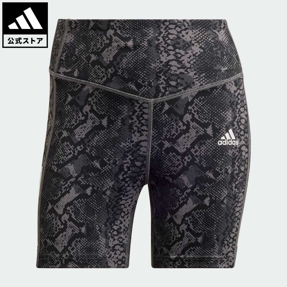 アディダス adidas 返品可 ジム・トレーニング ハイパーグラム AEROREADY ハイライズ トレーニング タイトショーツ レディース ウェア・服 ボトムス タイツ・レギンス H44780 フィットネスウェア スポーツウェア レギンス