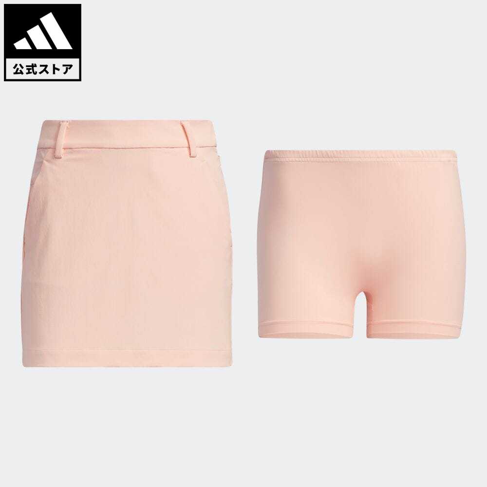 アディダス Adidas 返品可 ゴルフ スリーストライプス ストレッチスカート レディース ウェア 服 ボトムス スカート オレンジ Gt3360 予約販売 本