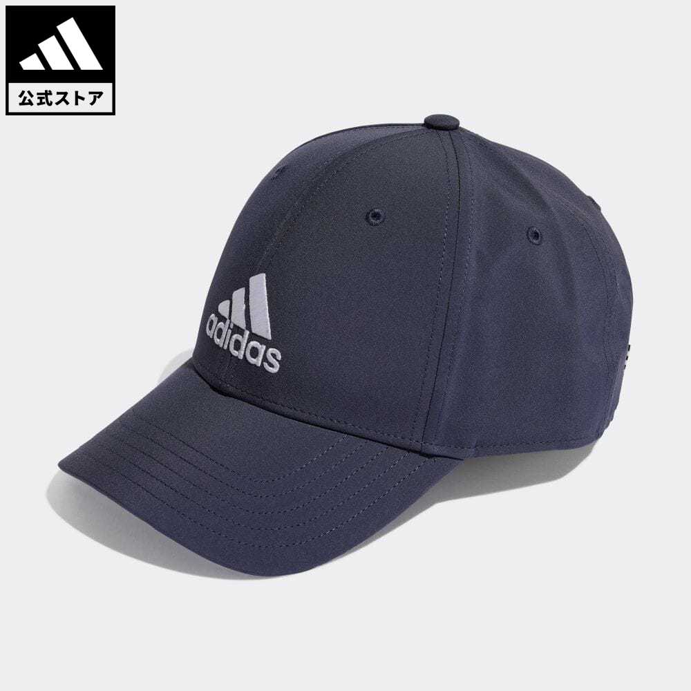 アディダス Adidas 返品可 ライトウェイト エンブロイダード ベースボールキャップ Lightweight Embroidered Baseball Cap メンズ レディース アクセサリー 帽子 キャップ 青 ブルー Hn1081 Summershop22 新作 人気