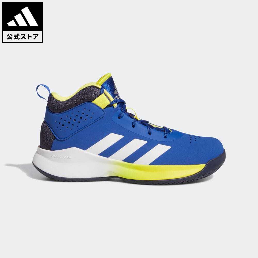 アディダス adidas 返品可 バスケットボール Cross Em Up 5 K ワイド Cross Em Up 5 K Wide キッズ/子供用 シューズ・靴 スポーツシューズ 青 ブルー GX4792 バッシュ