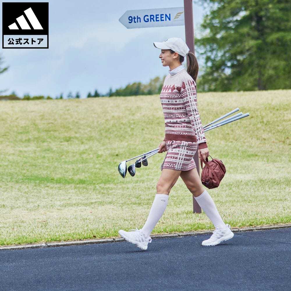 アディダス Adidas 返品可 ゴルフ ヒストリカルパターン ニットスカート レディース ウェア 服 ボトムス スカート 赤 レッド Hc37 価格は安く