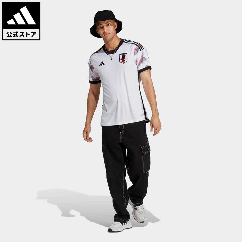 【公式】アディダス adidas 返品可 サッカー サッカー日本代表 2022 アウェイ レプリカ ユニフォーム メンズ ウェア・服 トップス  ユニフォーム 白 ホワイト HF1844 | adidas Online Shop 楽天市場店
