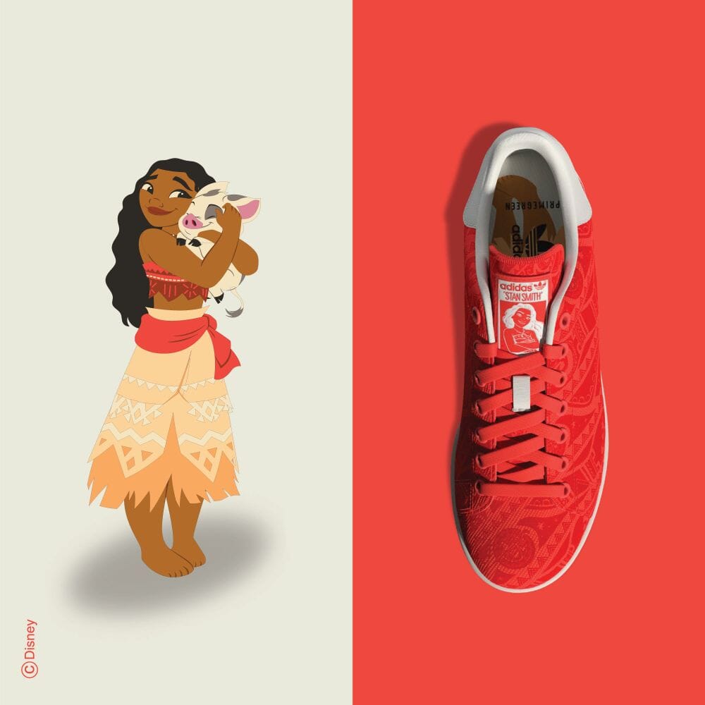 adidas×Disney モアナと伝説の海　スタンスミス23.5cm 23 5cm 定価1万4300円 新品 アディダス × ディズニー スタンス