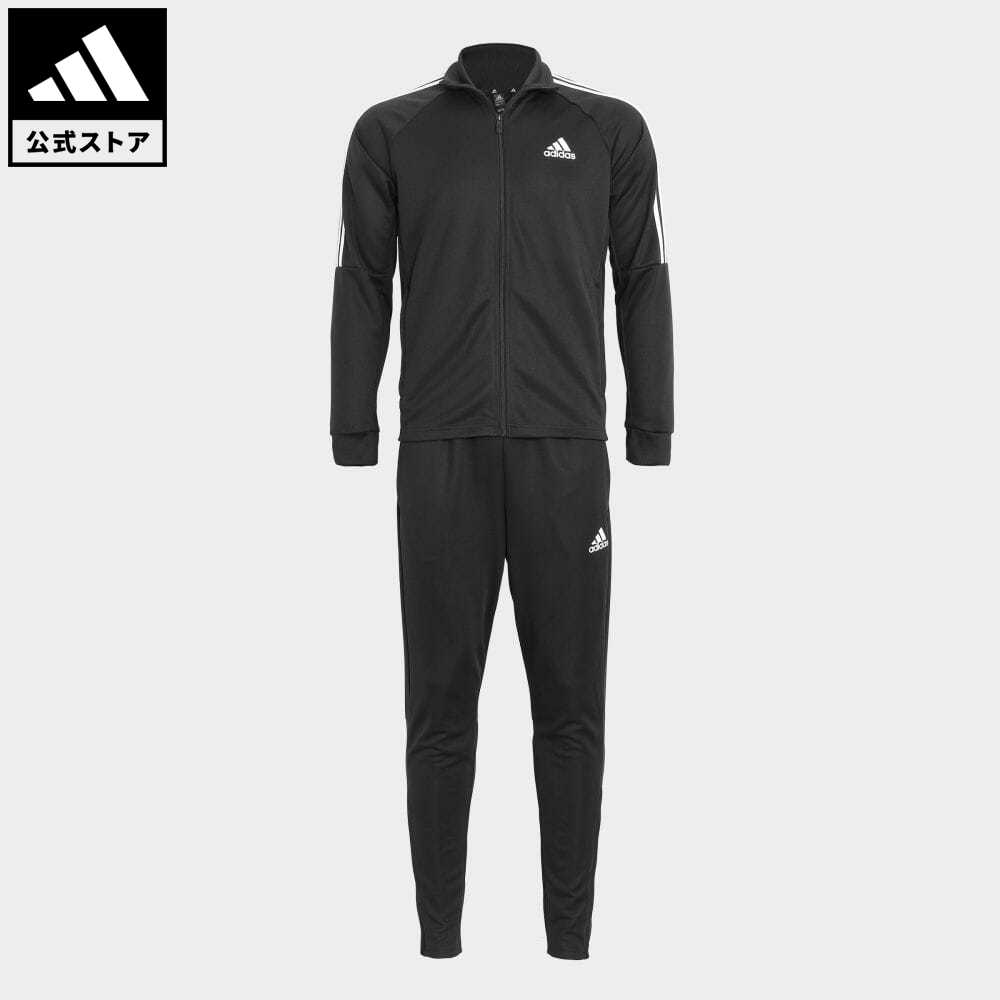 楽天市場】【公式】アディダス adidas 返品可 AEROREADY エッセンシャルズ レギュラーフィット 3ストライプス トラックスーツ /  AEROREADY Essentials Regular-Fit 3-Stripes Track Suit スポーツウェア メンズ ウェア・服  セットアップ ジャージ 黒 ブラック GK9950 上下 ...