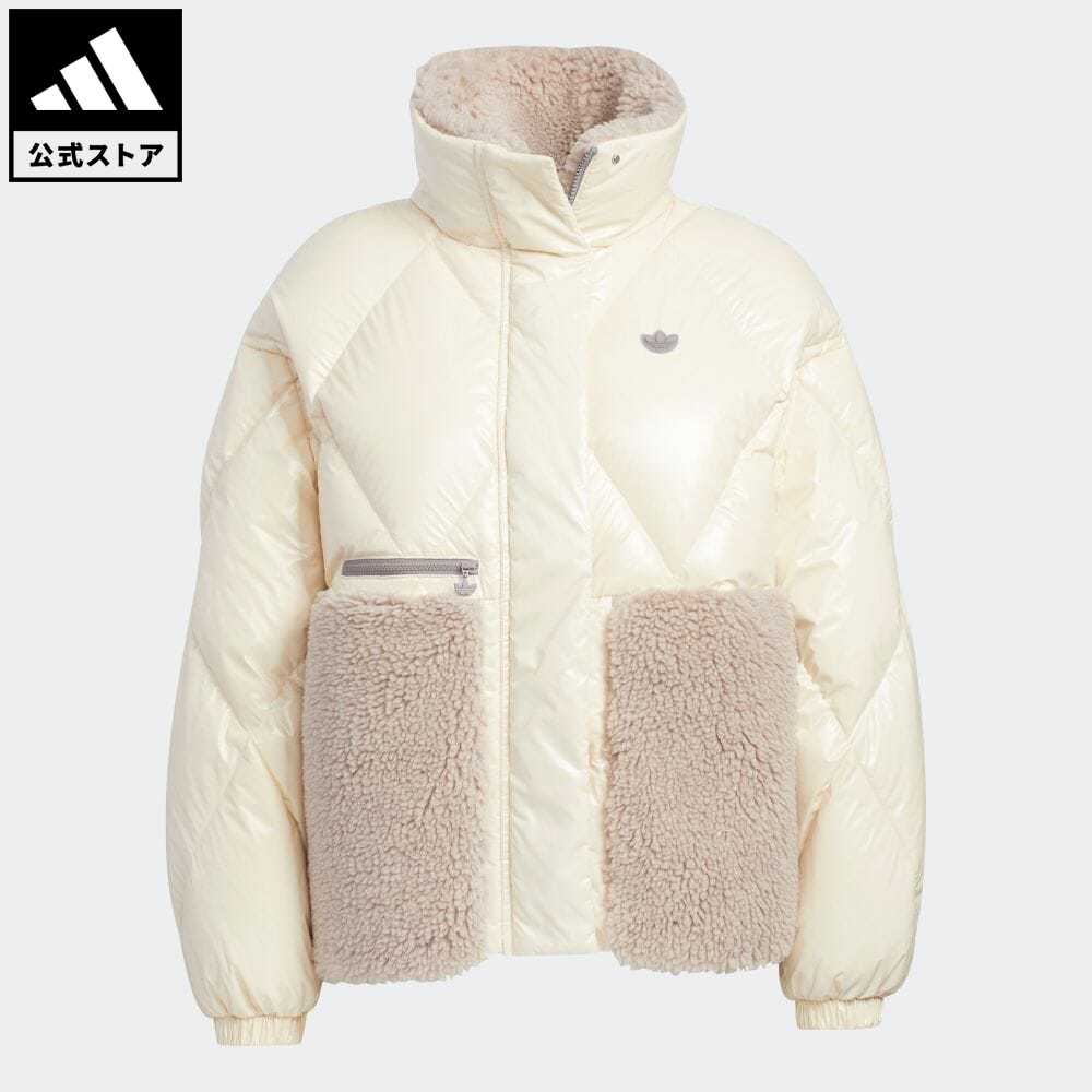 【楽天市場】【公式】アディダス adidas 返品可 ダウン シェルパ