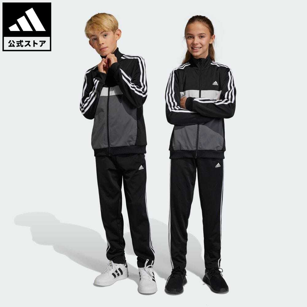 ADIDAS ジャージ セットアップ スリーストライプス 金黒 トレフォイル