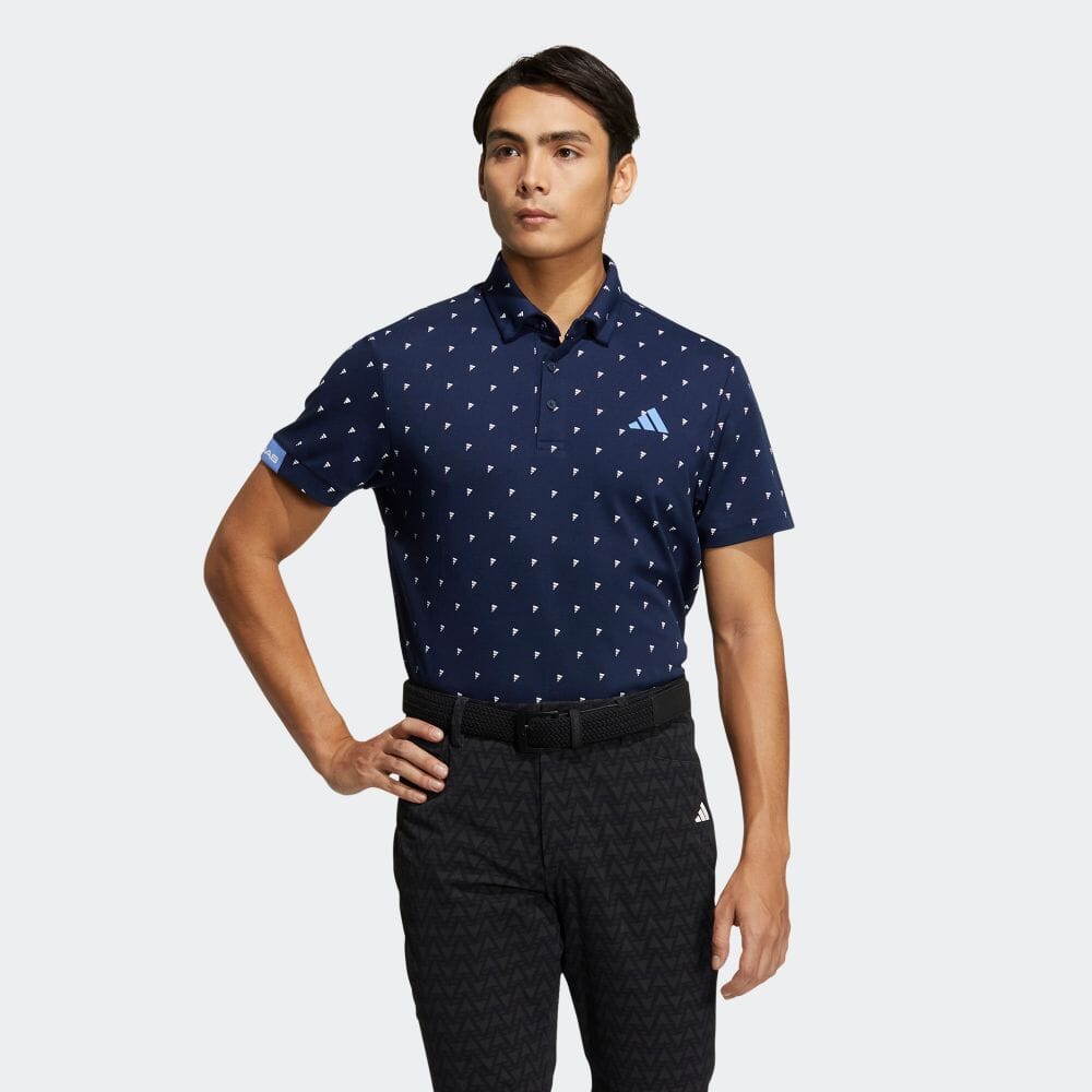 アディダスゴルフ 釦ダウン シャツ 半袖 大きいサイズ メンズ 3XL 送料無料