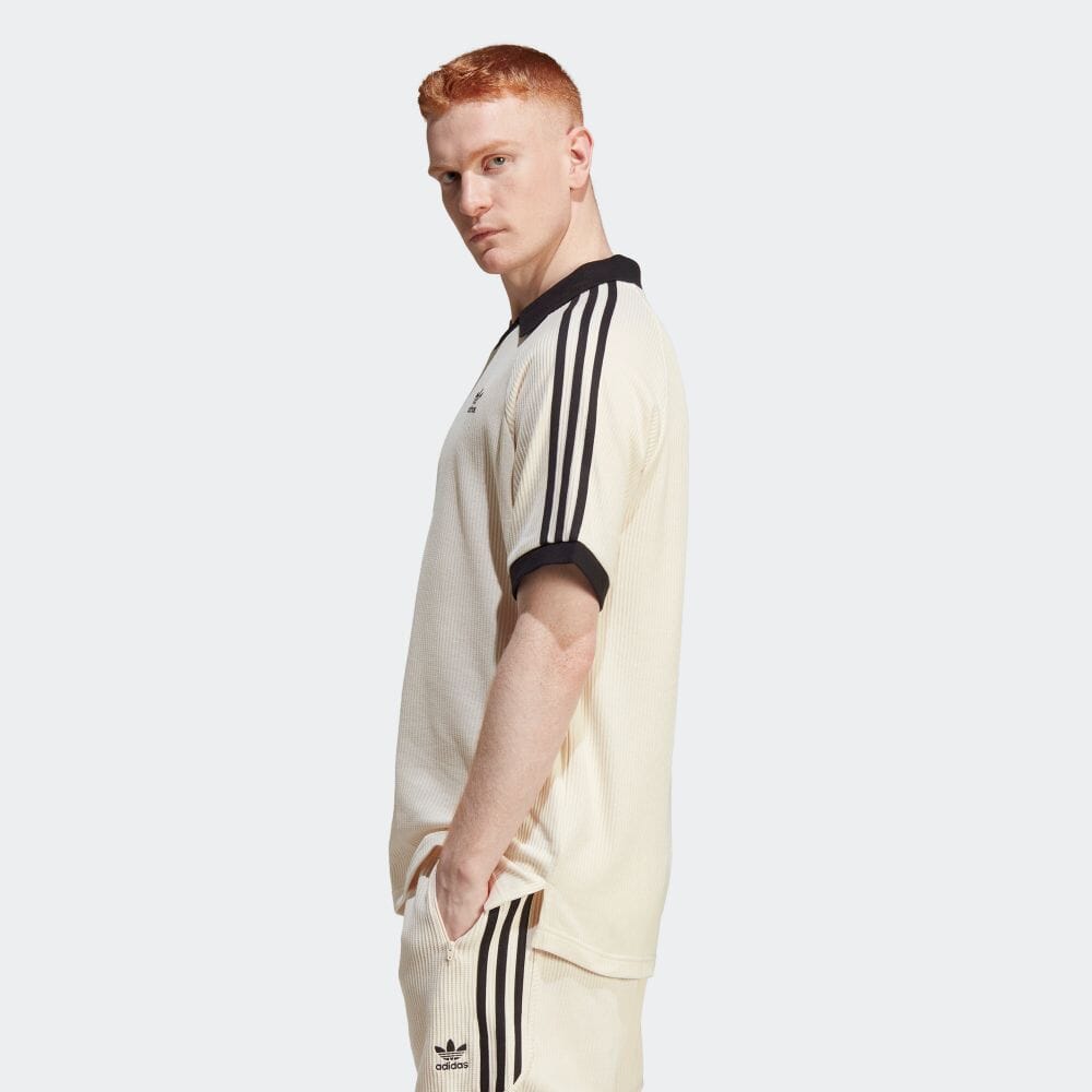 アディカラー クラシックス ワッフル ポロシャツ adidas（アディダス）の「アディカラー クラシックス ワッフル