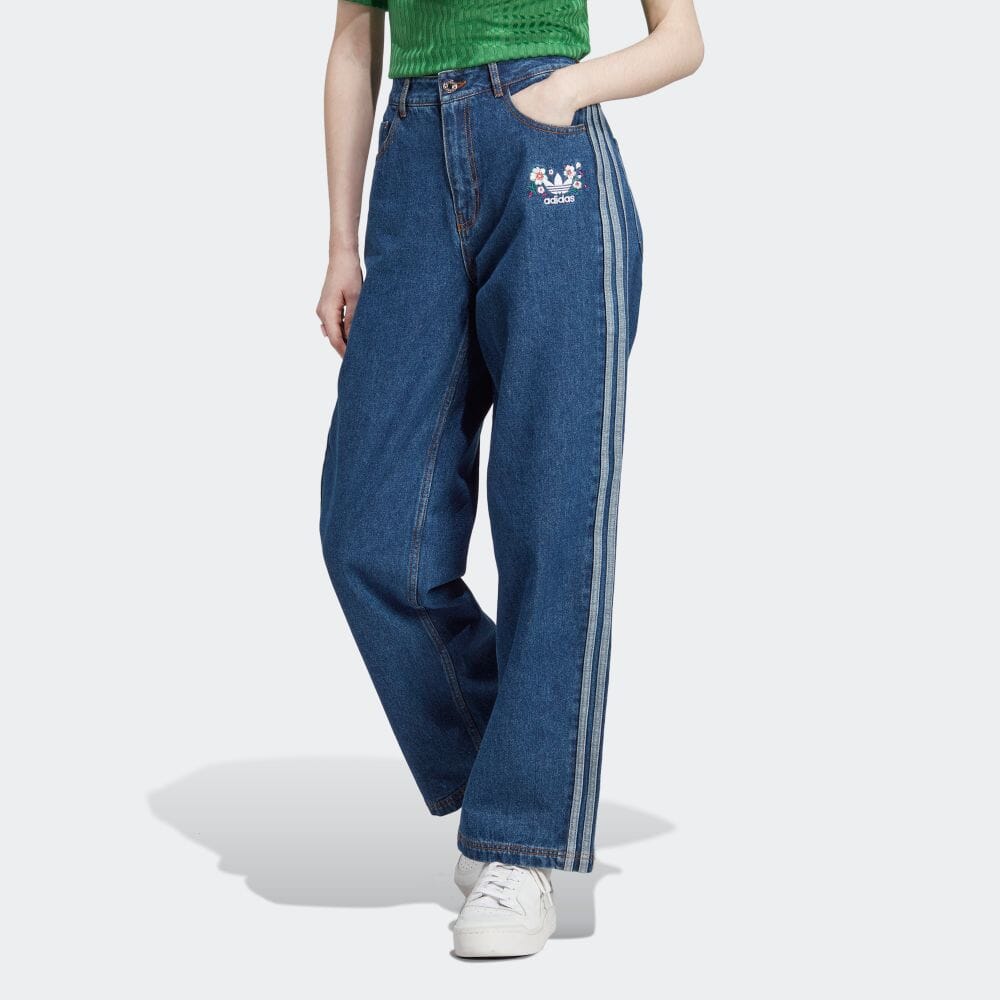 公式】アディダス adidas 返品可 デニムパンツ オリジナルス 