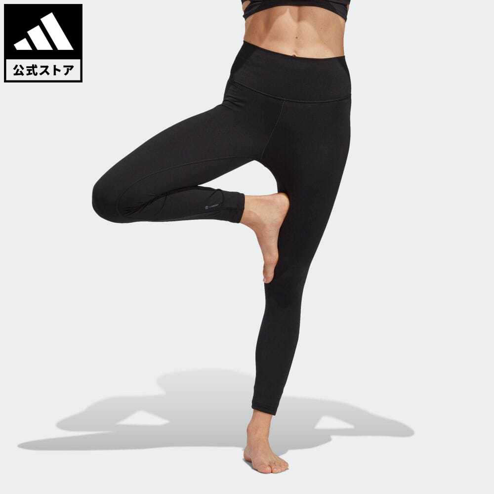 アディダス Adidas 返品可 ジム・トレーニング W YOGA STO タイツ