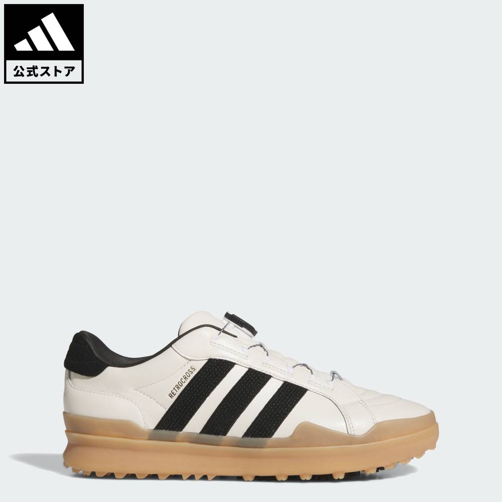 【ポイント10倍 04/14 20:00～04/20 23:59】 【公式】アディダス adidas 返品可 ゴルフ 【ゴルフ】レトロクロス グリップモア ボア スパイクレス / RETROCROSS GRIPMORE BOA SPIKELESS パフォーマンス メンズ シューズ・靴 スニーカー 白 ホワイト HP3718 【PT】 14,454円