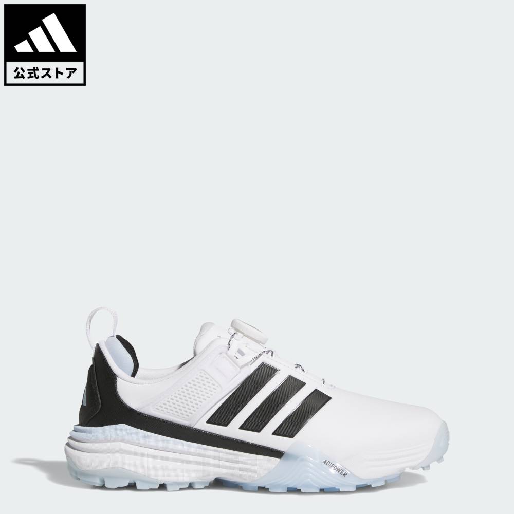 【公式】アディダス adidas 返品可 ゴルフ アディパワー 26 BOA スパイクレス ゴルフ / ADIPOWER 26 BOA SPIKELESS GOLF SHOES パフォーマンス レディース シューズ・靴 スニーカー 白 ホワイト JP8386
