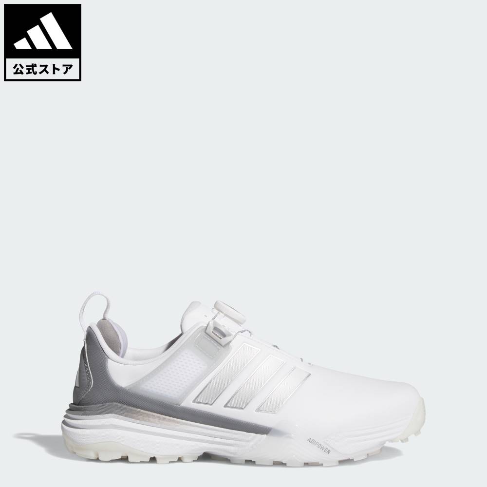 【公式】アディダス adidas 返品可 ゴルフ アディパワー 26 BOA スパイクレス ゴルフ / ADIPOWER 26 BOA SPIKELESS GOLF SHOES パフォーマンス メンズ シューズ・靴 スニーカー 白 ホワイト JS4140|adidas Online Shop 店
