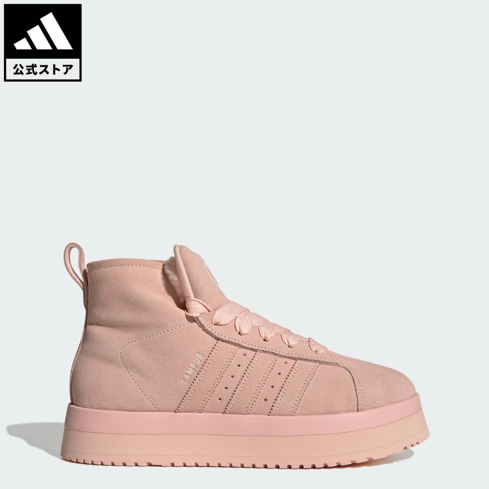 【ポイント20倍 04/14 20:00～04/20 23:59】 【公式】アディダス adidas 返品可 ライフスタイル キャンパス 00s ウィンター ミッドカット ブーツ / Campus 00s Winter Mid Boots オリジナルス ユニセックス シューズ・靴 ブーツ ピンク IH4232 【PT】