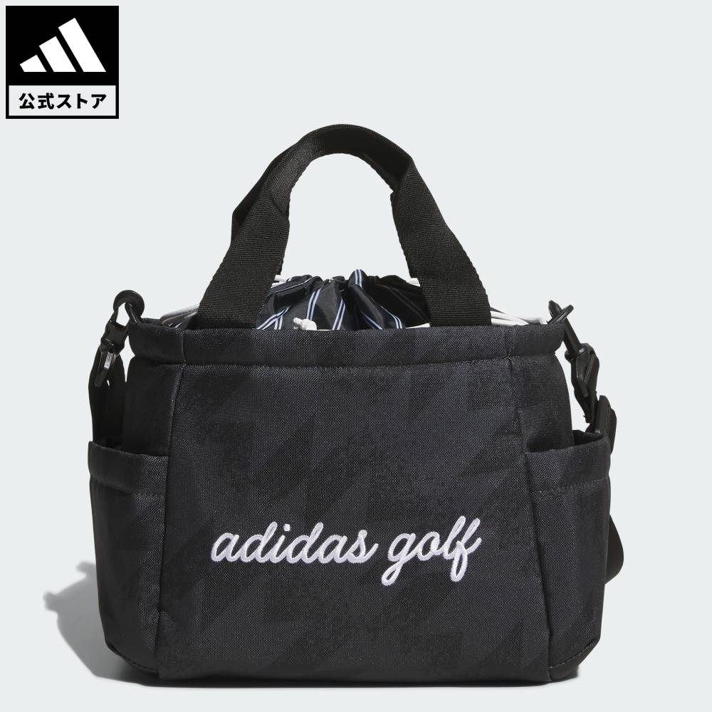 【公式】アディダス adidas 返品可 ゴルフ ユニセックス クーラーポケット付き グラフィック カートバッグ パフォーマンス ユニセックス アクセサリー バッグ・カバン 黒 ブラック JZ4444