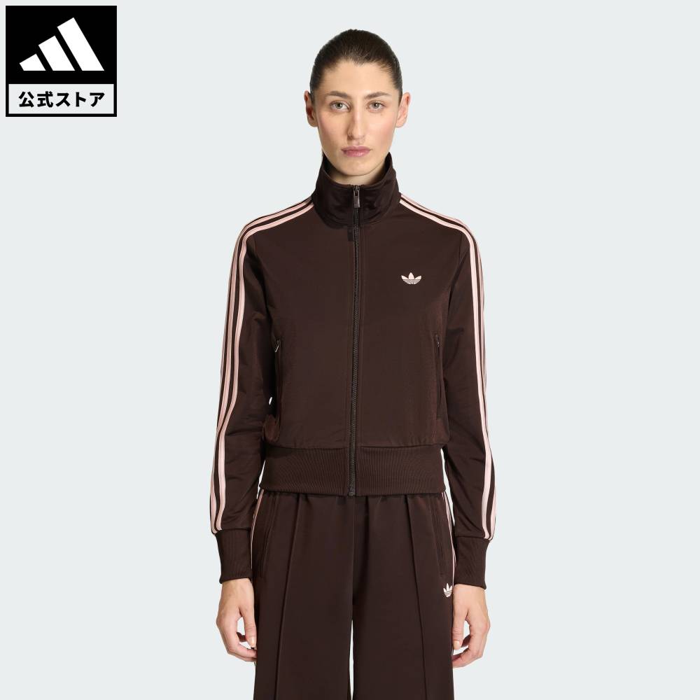 【公式】アディダス adidas 返品可 ライフスタイル ファイヤーバード クラシック トラックトップ オリジナルス レディース ウェア・服 ジャージ ブラウン KC6572