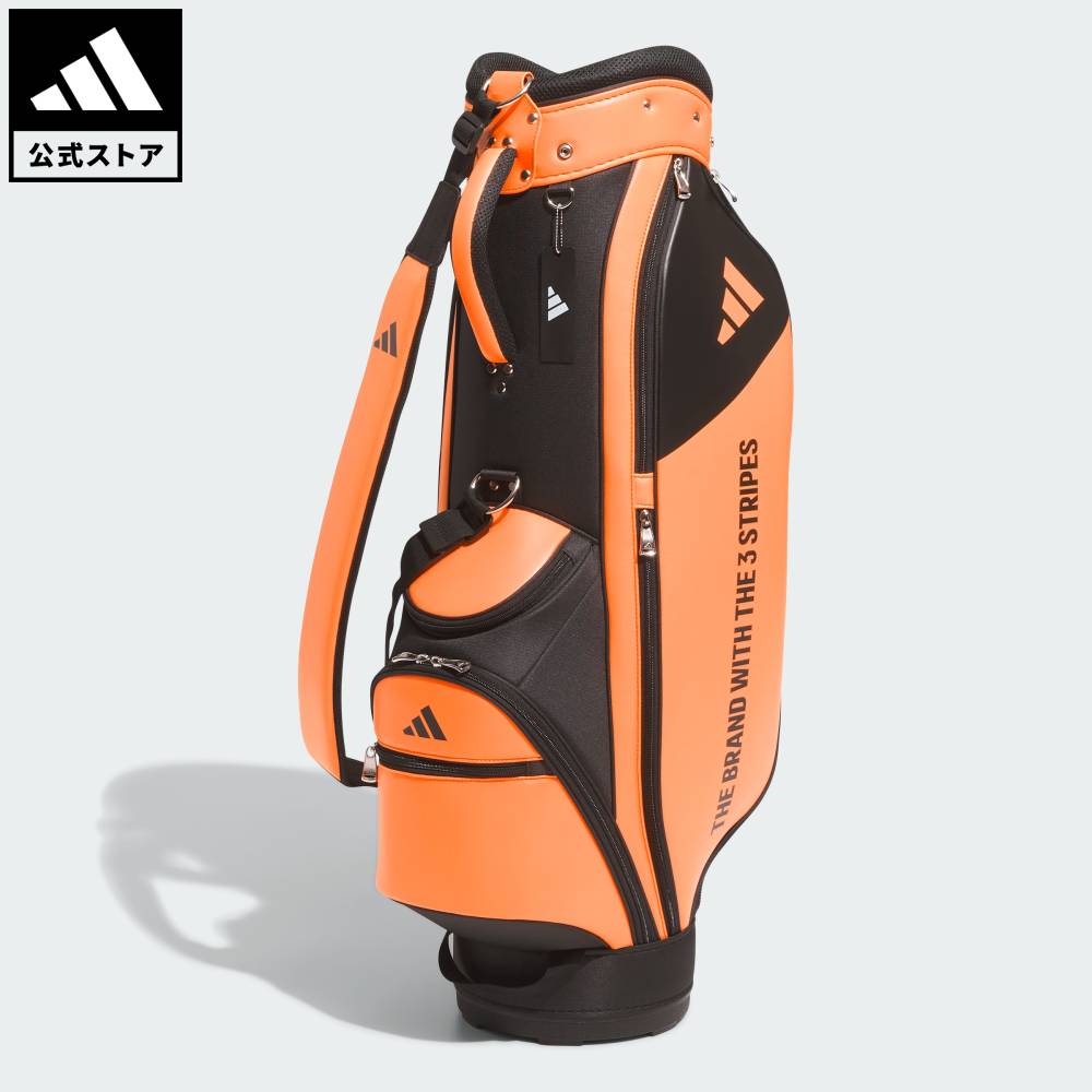 【公式】アディダス adidas 返品可 ゴルフ AG カート バッグ パフォーマンス メンズ アクセサリー バッグ・カバン オレンジ KA8313
