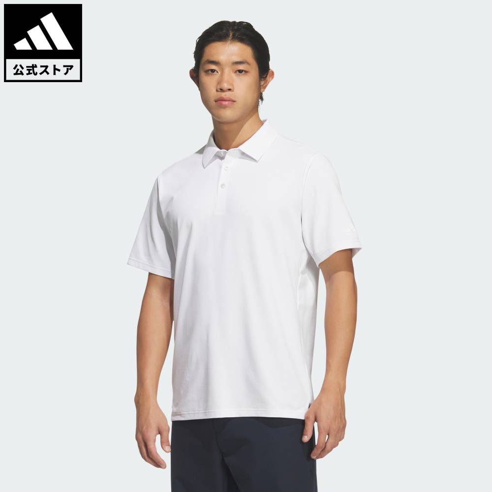 【公式】アディダス adidas 返品可 ライフスタイル プレミアム レギュラーフィット ポロシャツ スポーツウェア メンズ ウェア・服 ポロシャツ 白 ホワイト KF9146