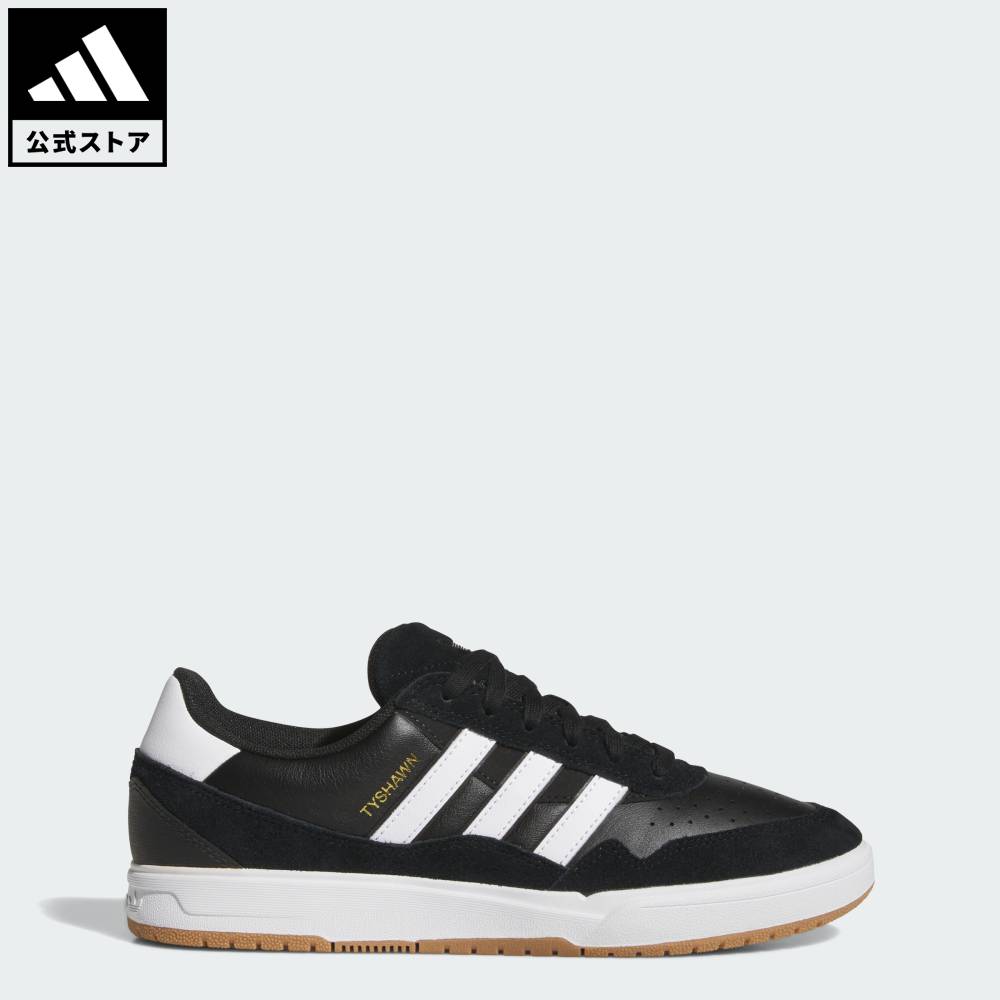 【40％OFFクーポン対象 04/14 20:00～04/20 23:59】 【公式】アディダス adidas 返品可 ライフスタイル タイショーン II / Tyshawn II オリジナルス ユニセックス シューズ・靴 スニーカー 黒 ブラック JI0846 ローカット