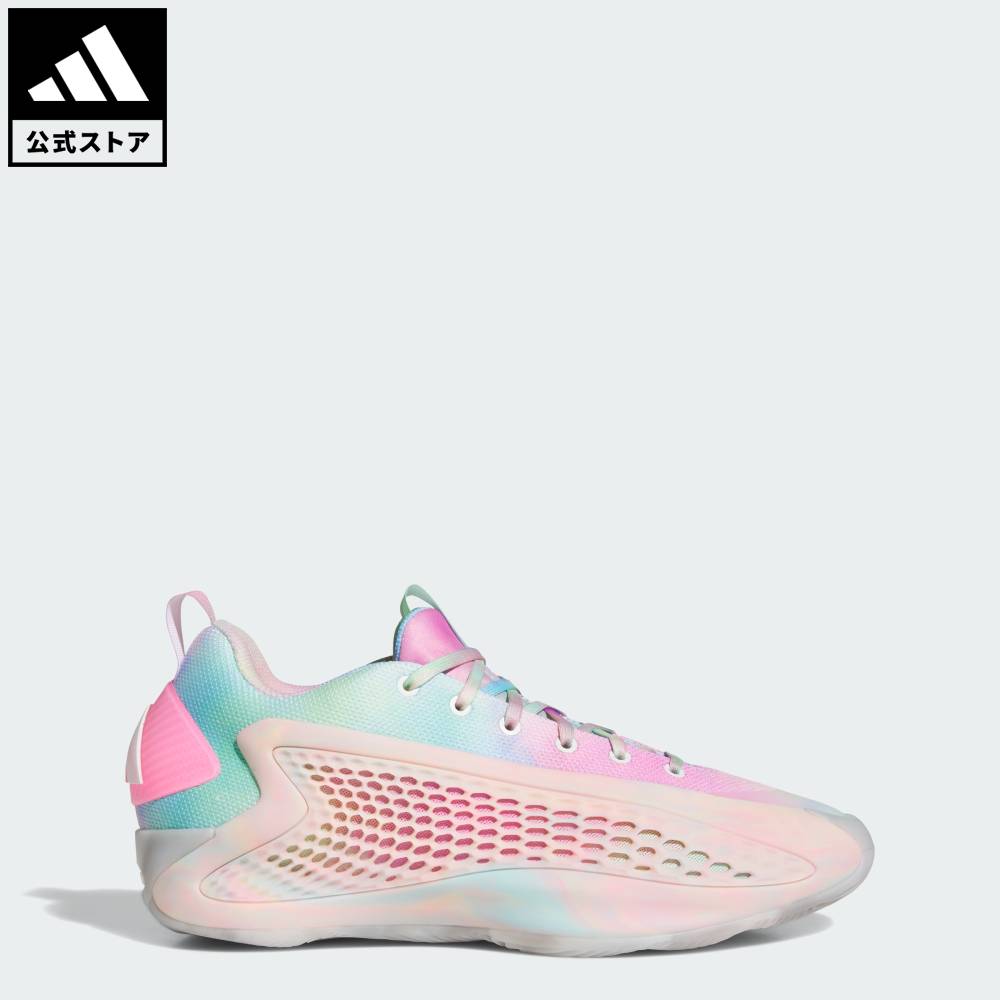 【公式】アディダス adidas 返品可 バスケットボール アンソニー・エドワーズ 1 ロー / Anthony Edwards 1 Low Trainers パフォーマンス ユニセックス シューズ・靴 スニーカー 白 ホワイト JR3915 バッシュ