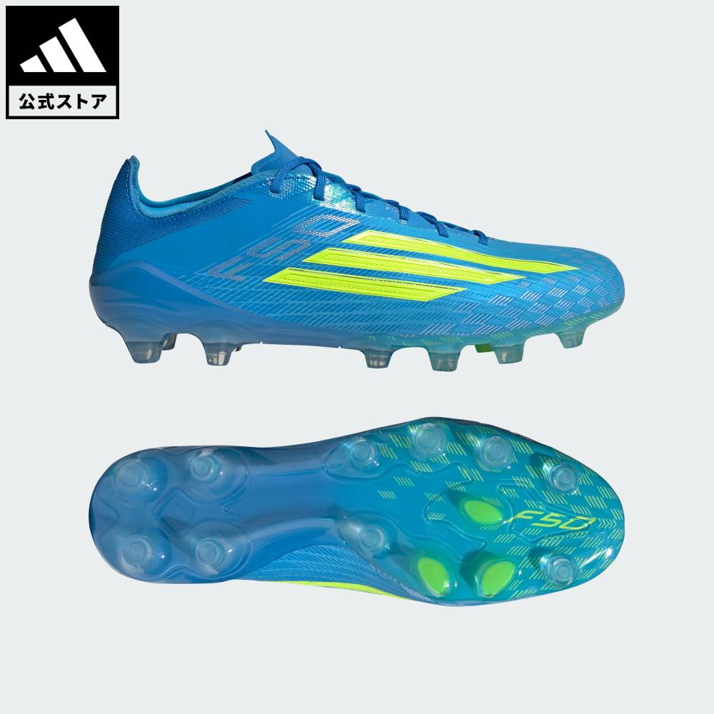 【公式】アディダス adidas 返品可 サッカー F50 ELITE HG/AG / 土・人工芝・天然芝用 / F50 ELITE Hard Ground Football Boots パフォーマンス ユニセックス シューズ・靴 スパイク 青 ブルー JR6465