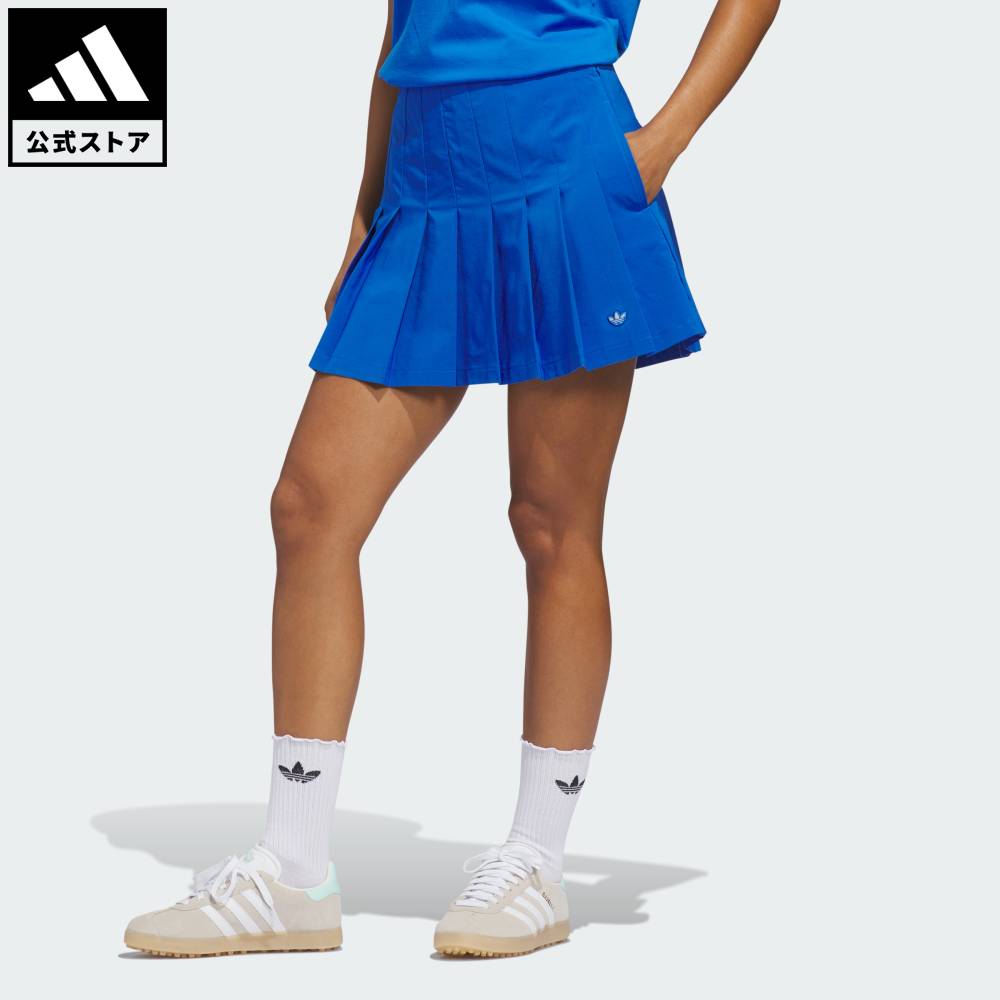 【ポイント10倍 07/15 00:00~07/26 01:59】 【公式】アディダス adidas 返品可 ゴルフ オリジナルス プリーツスコート パフォーマンス レディース ウェア・服 スカート 青 ブルー KB8635 【PTU】|adidas Online Shop 店
