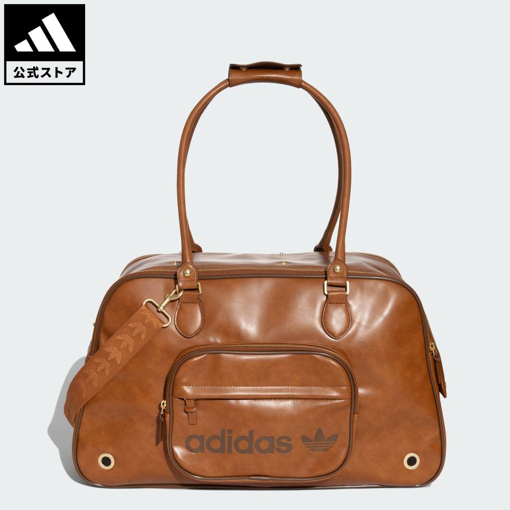 【公式】アディダス adidas 返品可 ライフスタイル ペット ショルダーバッグ キャリー オリジナルス ユニセックス アクセサリー バッグ・カバン ブラウン KY8726
