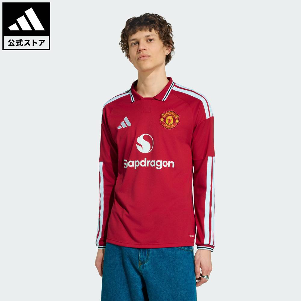 【公式】アディダス adidas 返品可 ソーシャルギフト対象 サッカー マンチェスター・ユナイテッド 26/27 ホームジャージー 長袖 パフォーマンス ユニセックス ウェア・服 ユニフォーム 赤 レッド KC4773|adidas Online Shop 店