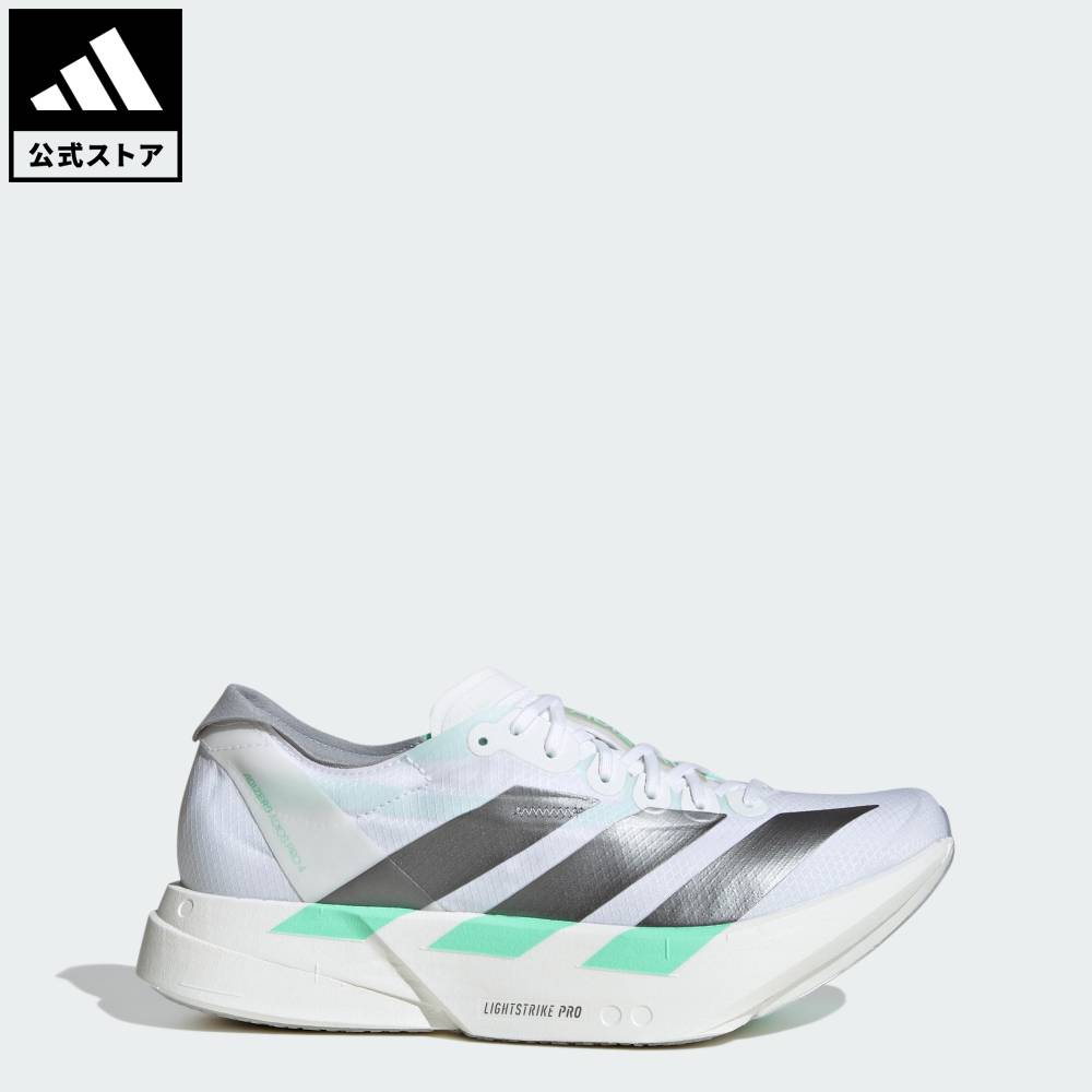 【公式】アディダス adidas 返品可 ランニング アディゼロ アディオス プロ 4 / ADIZERO ADIOS PRO 4 パフォーマンス レディース シューズ・靴 スニーカー 白 ホワイト KI1471｜adidas Online Shop 店